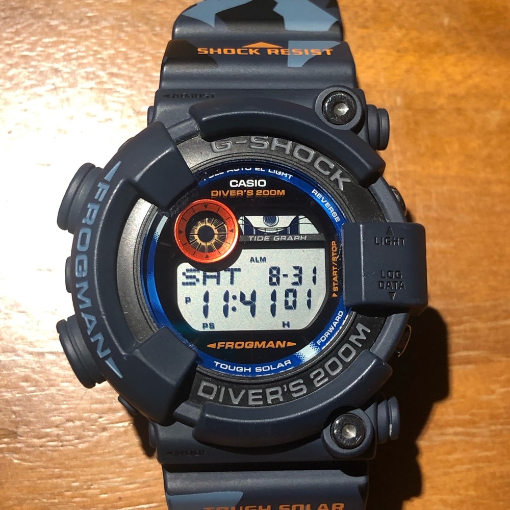 Men’s GSHOCK frogman limited edition